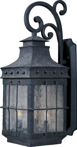 Nantucket 3-Light Outdoor Wall Lantern Country Forge - C157-30084CDCF