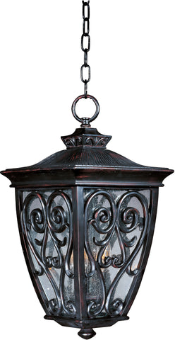 Newbury VX 3-Light Outdoor Hanging Lantern Oriental Bronze - C157-40128CDOB