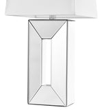 ZC121-ML9302 - Regency Decor: Sparkle Collection 1-Light Silver Finish Table Lamp