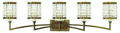 Livex Grammercy 5 Light Palacial Bronze Bath Light - C185-50565-64