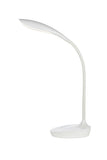 ZC121-LEDDS009 - Regency Decor: Illumen Collection 1-Light glossy frosted white Finish LED Desk Lamp