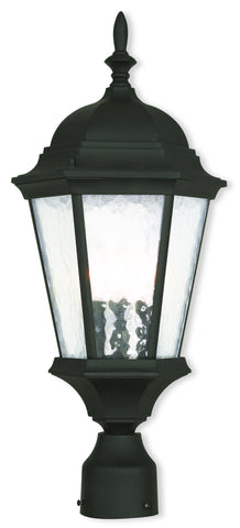 Livex Hamilton 3 Light TBK Outdoor Post Lantern - C185-75468-14