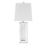 ZC121-ML9310 - Regency Decor: Sparkle Collection 1-Light Silver Finish Table Lamp