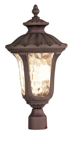 Livex Oxford 3 Light IB Outdoor Post Lantern - C185-7659-58