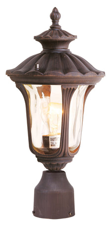 Livex Oxford 1 Light IB Outdoor Post Lantern - C185-7667-58