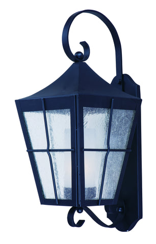 Revere 1-Light Outdoor Wall Lantern Black - C157-85334CDFTBK