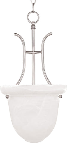 Malaga 1-Light Entry Foyer Pendant Satin Nickel - C157-90180MRSN