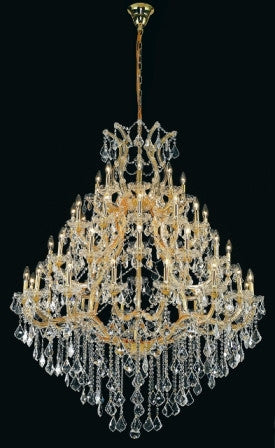 C121-2800G46G By Regency Lighting-Maria Theresa Collection Gold Finish 49 Lights Chandelier