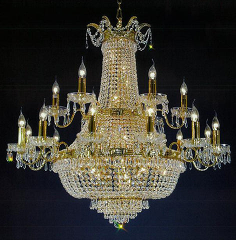 H906-WL61194-12+6KG By Empire Crystal-Chandelier