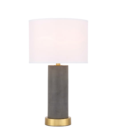 ZC121-TL3045BR - Regency Decor: Chronicle 1 light Brass Table Lamp