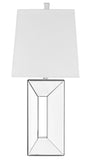 ZC121-ML9302 - Regency Decor: Sparkle Collection 1-Light Silver Finish Table Lamp
