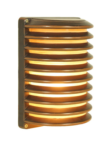 ZC121-LDOD2401 - Living District: Outdoor Wall lantern D:7.3 H:10 60W Oil Bronze Finish Frosted glass Lens